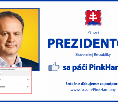 Prezidentovi sa páči PinkHarmony!