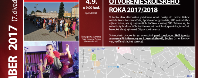 Program predstavení na september 2017