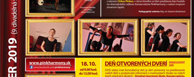 Program predstavení na október 2019