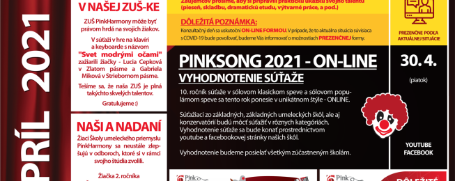 Program KDJMP na apríl 2021