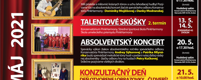 Program KDJMP na máj 2021