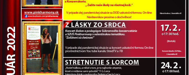 Program KDJMP na február 2022