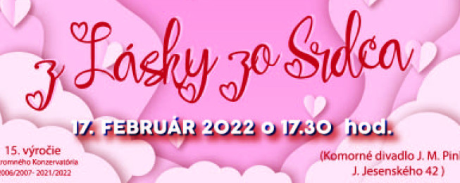 Z lásky zo srdca 17.2.2022