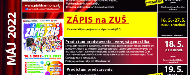 Program KDJMP máj 2022