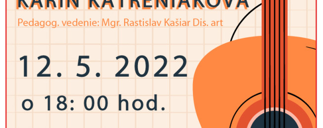Absolventský koncert 12.5.2022