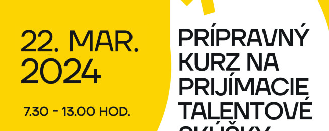 PRÍPRAVNY KURZ 22.marec 2024