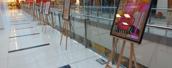 VÝSTAVA ZUŠ V OC Európa Zvolen 2025