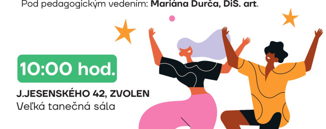 TANEČNÝ WORKSHOP 24.3.2026