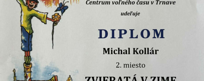 ÚSPECH ŽIAKOV VÝTVARNÉHO ODBORU SZUŠ