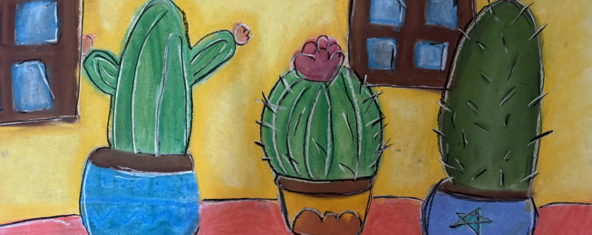 Galéria prác žiakov výtvarného odboru SZUŠ