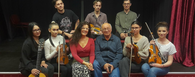 Dnešný interpretačný seminár žiakov odboru hudba..