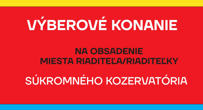 VÝBEROVÉ KONANIE