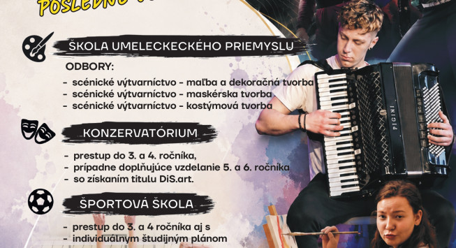POSLEDNÉ VOĽNÉ MIESTA !!