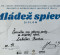 MLÁDEŽ SPIEVA