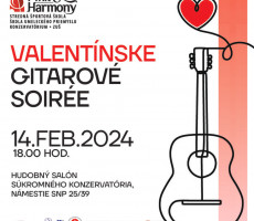 Valentínske gitarové soirée 14.2.2024