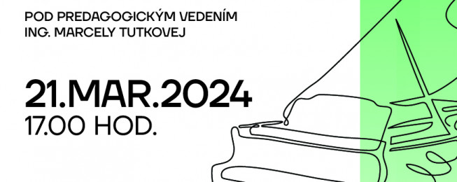TRIEDNY KONCERT- klavírne oddelenie 21.03.2024